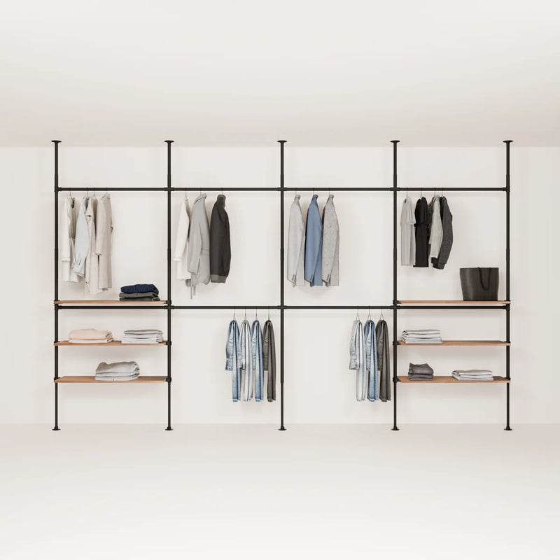 LOFT 4 OAK – 6 prateleiras externas