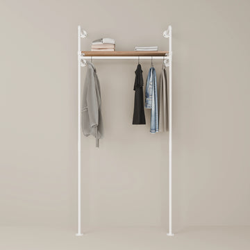 KIM 1 OAK – 1 prateleira superior | branco