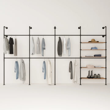 KIM DOUBLE 4 OAK – 5 prateleiras