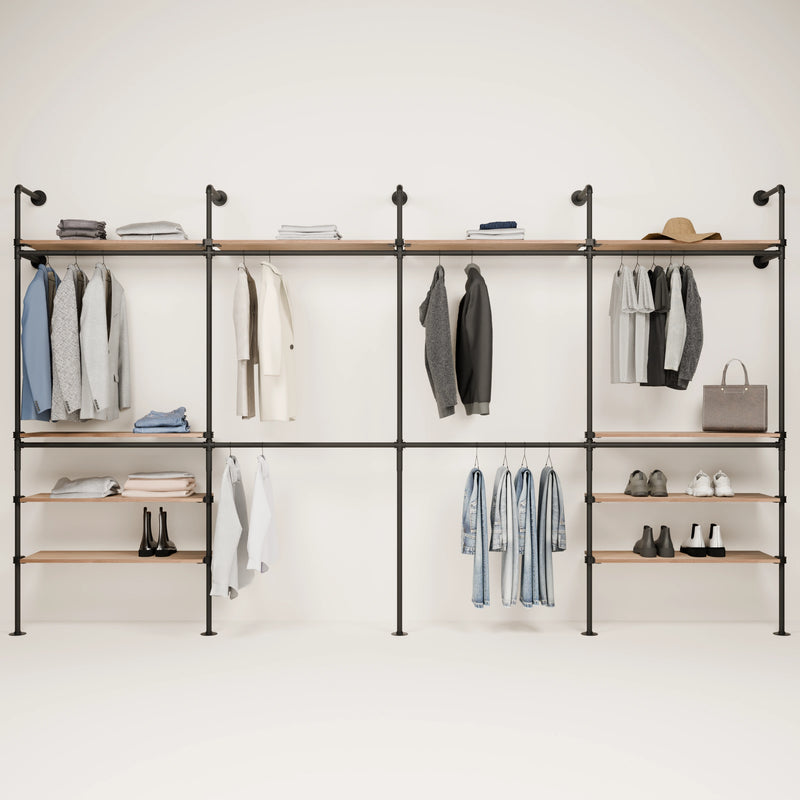 KIM DOUBLE 4 OAK – 10 prateleiras superiores