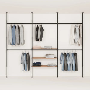 LOFT 3 OAK – 3 prateleiras na parte inferior