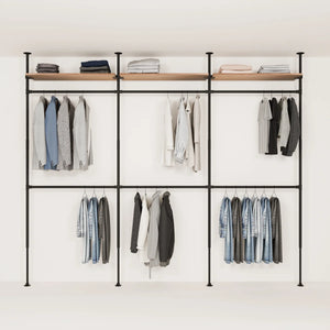 LOFT 3 OAK – 3 prateleiras na parte superior
