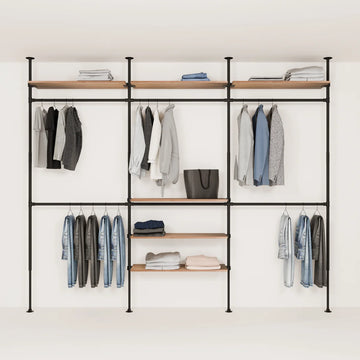 LOFT 3 OAK – 6 prateleiras na parte superior