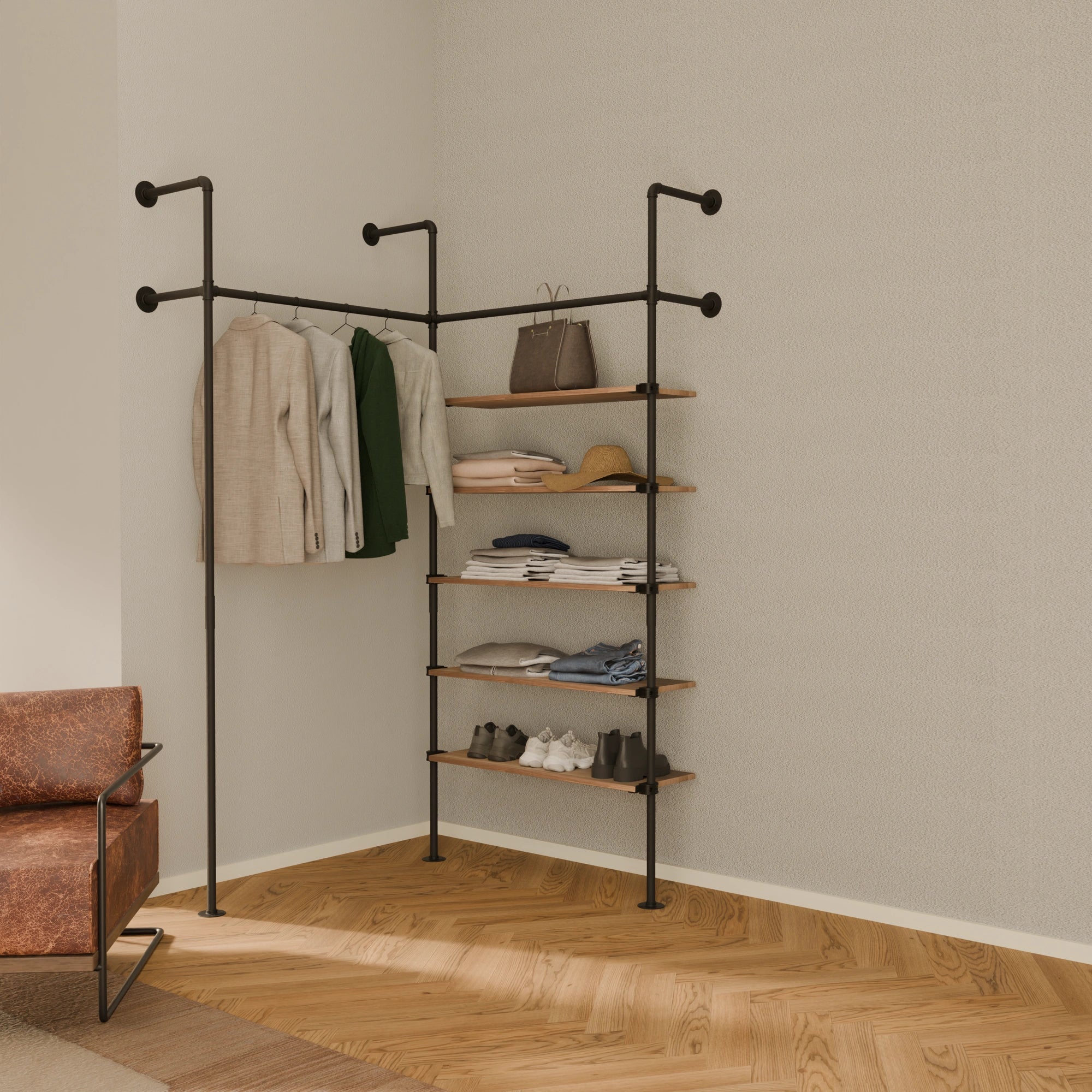 KIM EDGE 2 OAK – 5 prateleiras