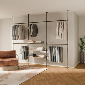 LOFT 3 OAK – 3 prateleiras na parte inferior