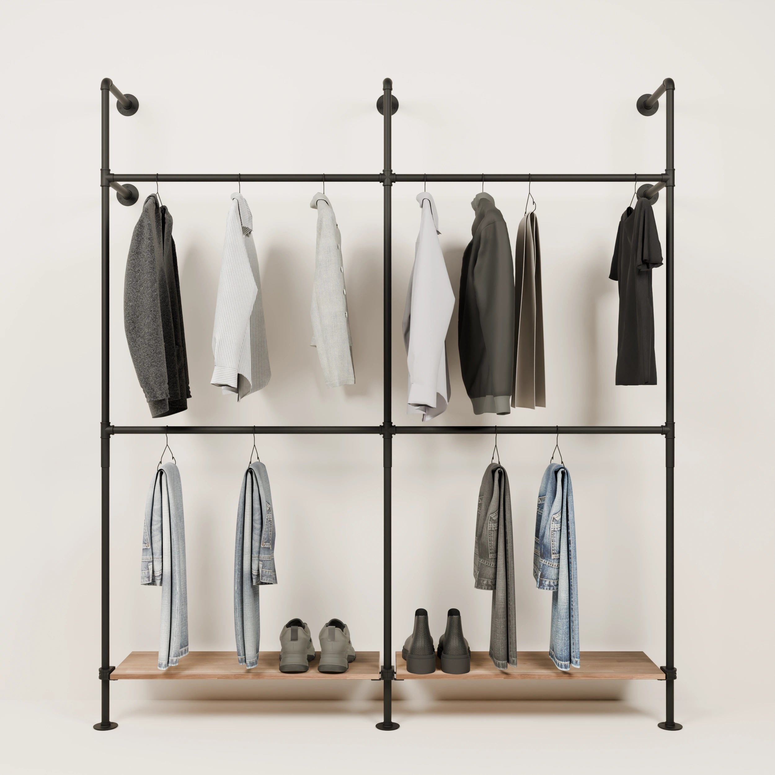 KIM DOUBLE 2 OAK – 2 prateleiras abaixo