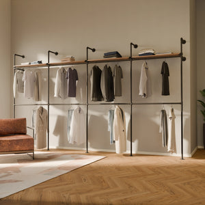 KIM DOUBLE 4 OAK – 4 prateleiras