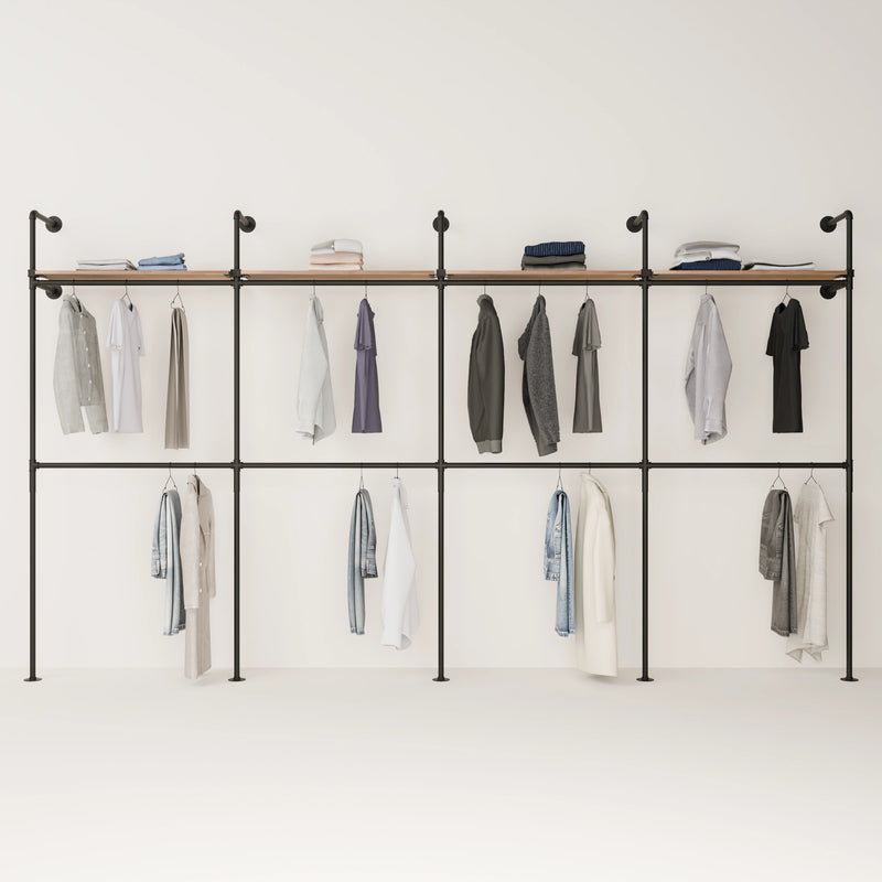 KIM DOUBLE 4 OAK – 4 prateleiras