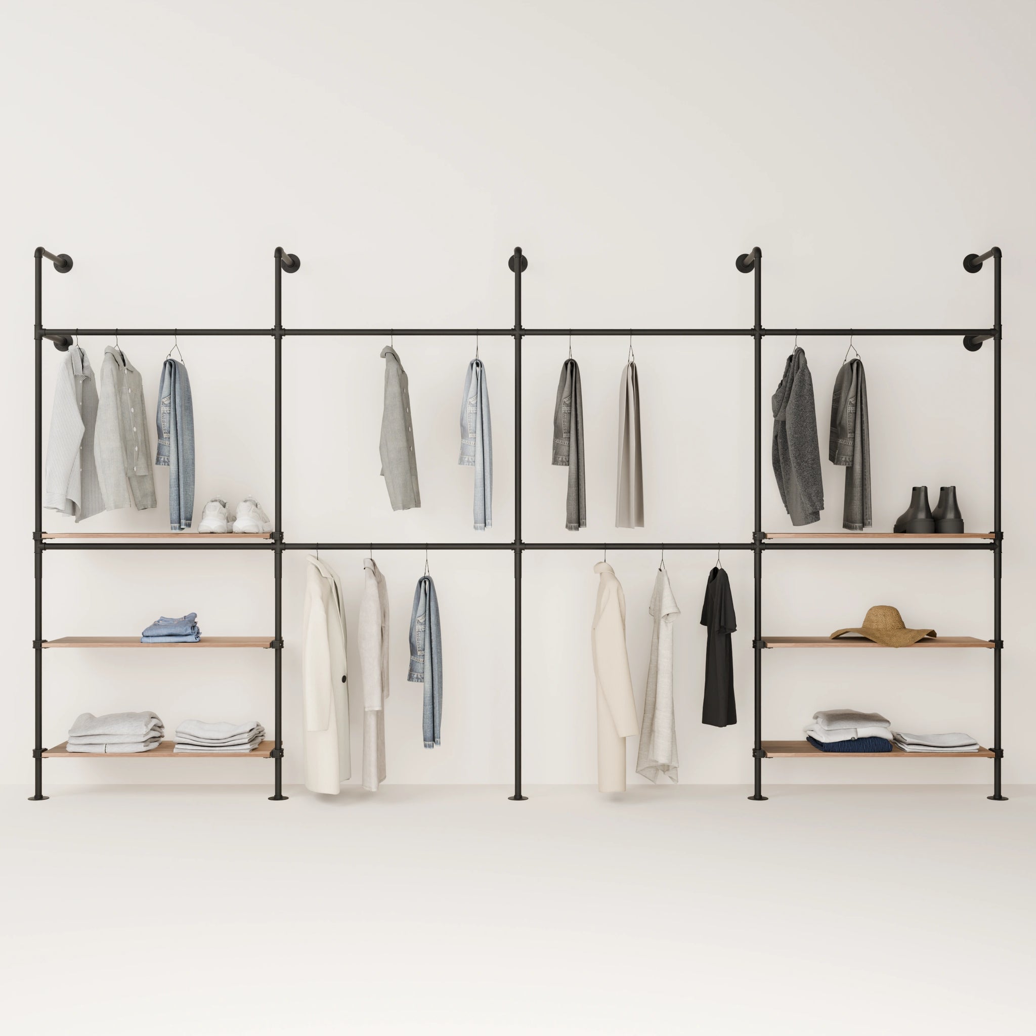 KIM DOUBLE 4 OAK – 6 prateleiras