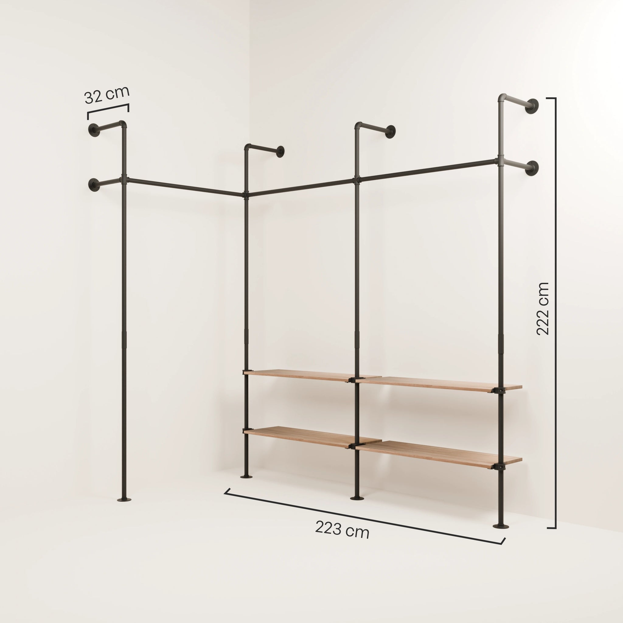 KIM EDGE 3 OAK – 4 prateleiras