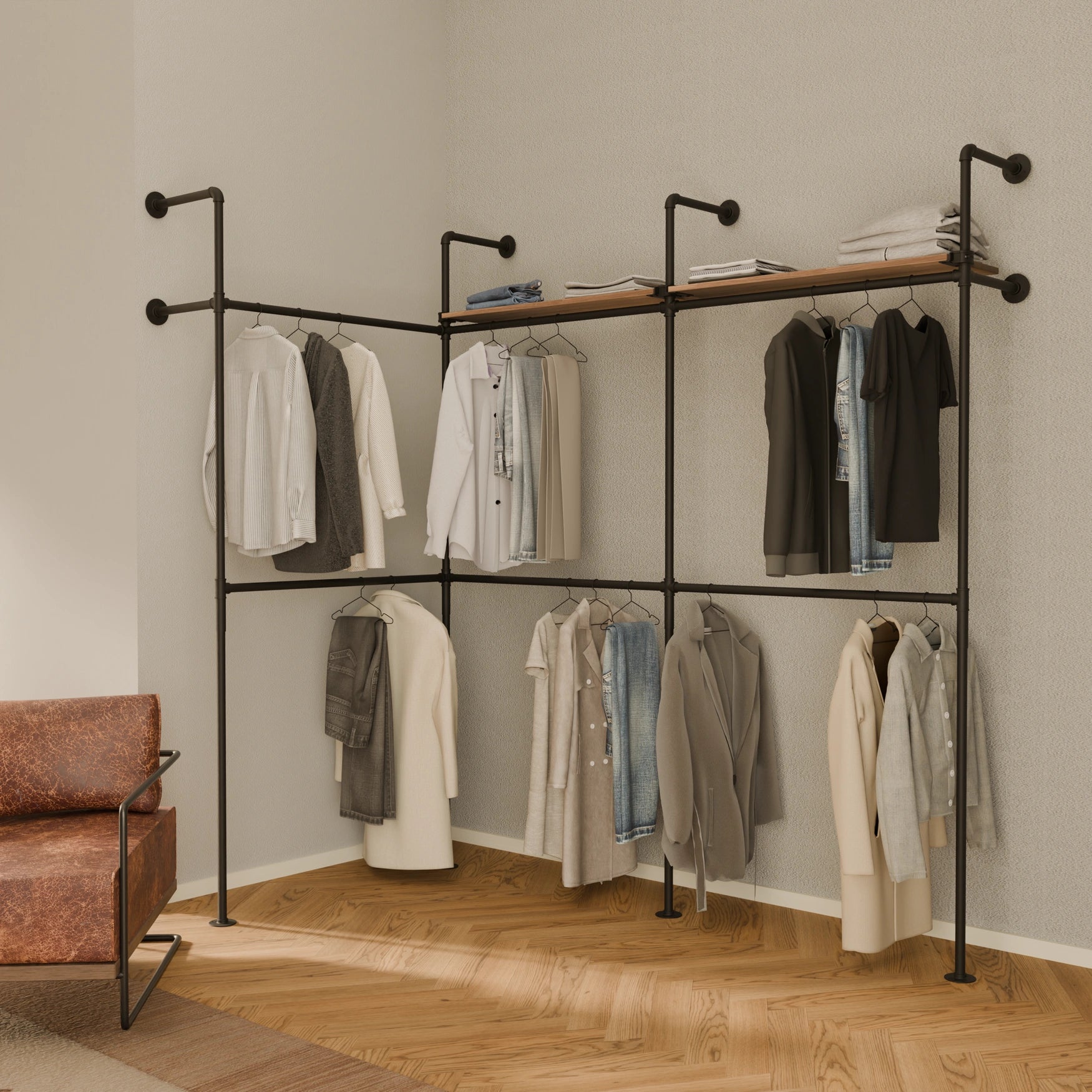 KIM EDGE DOUBLE 3 OAK – 2 prateleiras