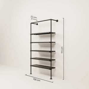 TIM 1 METAL – 5 prateleiras