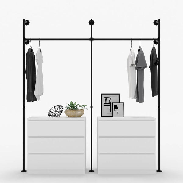 Estendal de roupas dobrável, montado na parede, para ambientes internos e  externos, escorredor de roupas, toalheiro, gancho, cabide, varal de lavagem  extensível (tamanho: 40 cm) Marriage : : Casa